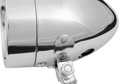Faro anteriore 4" omologato cromato Custom Chrome  - Annuncio 8557929