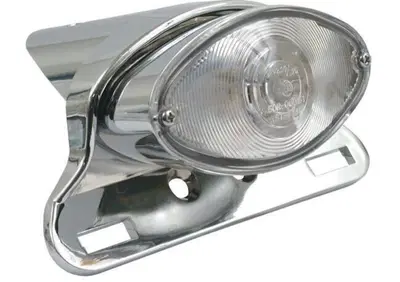 Faro posteriore Cateye LED con supporto cromato -  - Annuncio 8557871