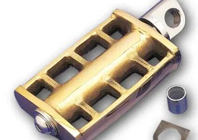 Pedale avviamento OTTONE LUCIDO Custom Chrome  - Annuncio 8554059