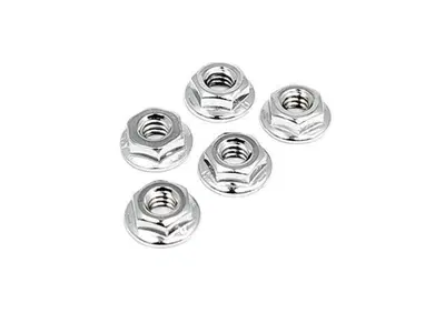 Dadi flangiati a pollici da 5/16-24 cromati confez  - Annuncio 9252703