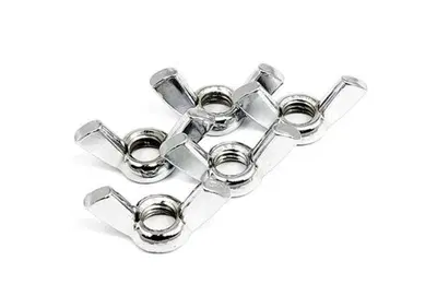 Dadi a farfalla cromati da 3/8-16 confezione da 5  - Annuncio 9252708