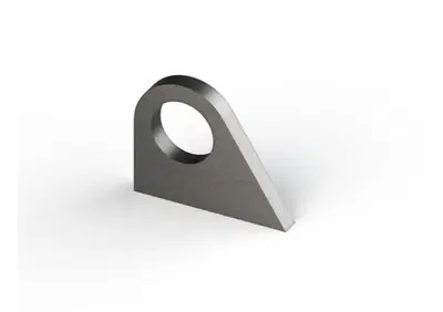 Staffe in acciaio da saldare B 50mm x L 40mm x 6mm  - Annuncio 8560959