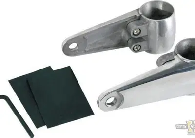 Supporti cromati universali per faro con attacchi  - Annuncio 8558076