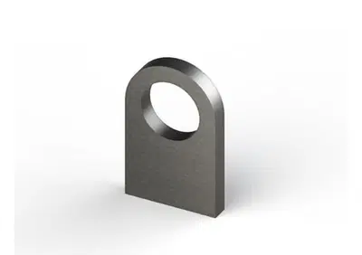 Staffe in acciaio da saldare B 32mm x L 50mm x 6mm  - Annuncio 8560949