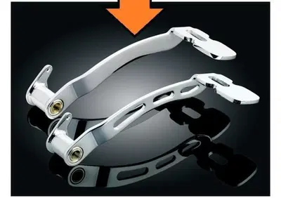 Pedale freno Kuryakyn esteso Smooth Per Softail FL  - Annuncio 8562608