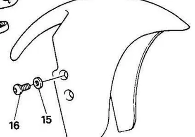 PARAFANGO ANTERIORE Ducati - Annuncio 9266275