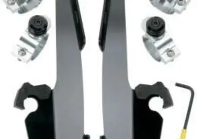 Kit sgancio rapido nero per parabrezza Memphis Fat  - Annuncio 8563792