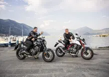Honda CB650R vs CB 750 Hornet: duello in famiglia [VIDEO e GALLERY]