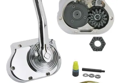 Kickstarter avviamento a pedale cromato Per Dyna d  - Annuncio 9022190