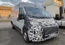 Fiat Ducato: arriva il facelift per il furgone [Foto Spia]
