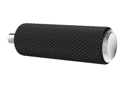 Pedalino cambio Fusion Knurled gomma nera, cromato Arlen Ness - Annuncio 8555367