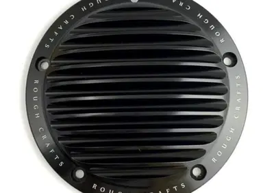 Coperchio frizione derby cover Rough Crafts nero p - Annuncio 8553596