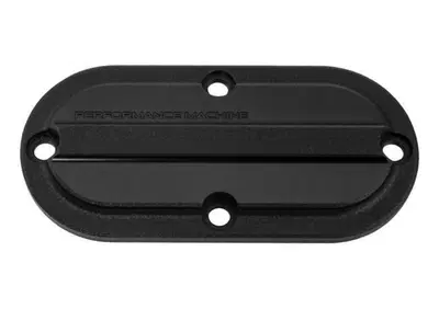 Coperchio ispezione PM Drive nero Per Softail dal Performance Machine - Annuncio 8827632