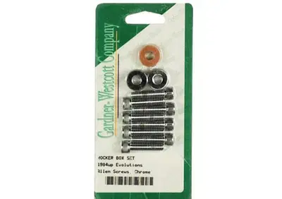 Kit viti coperchi bilancieri cromate per FXR, Dyna  - Annuncio 8827890