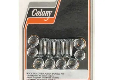 Kit viti coperchi bilancieri cromate per FXR, Dyna  - Annuncio 8827892