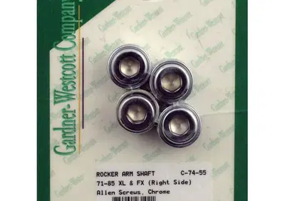 Kit viti coperchi bilancieri cromate per Sportster  - Annuncio 8827894