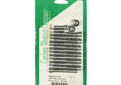 Kit viti coperchi bilancieri cromate per Sportster  - Annuncio 8827895