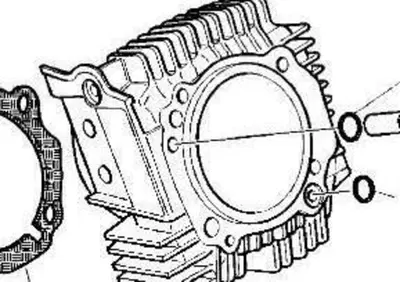 CILINDRO ORIZZONTALE COMPLETO Ducati - Annuncio 9301477