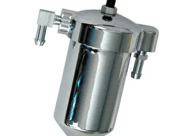 Filtro olio cromato stile Panhead Per Knuklehead d  - Annuncio 8553270