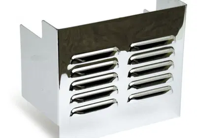 Coperchio batteria laterale con feritorie cromato  - Annuncio 8553306