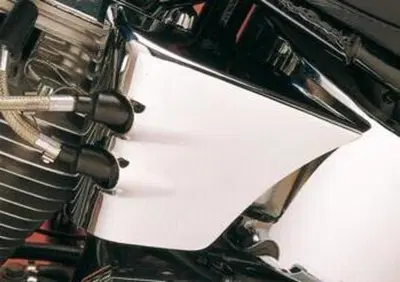 Coperchio bobina cromato stile antico Per Softail  - Annuncio 8553311