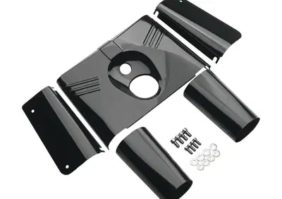 Coperture 3 piastre e 2 forcelle nere per Softail  - Annuncio 9129509