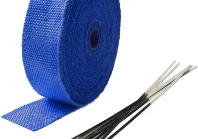 Benda paracalore blu per scarichi larga 5 cm lunga  - Annuncio 9305431