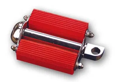 Pedale avviamento tipo bicicletta cromo e ROSSO Cu  - Annuncio 8554063