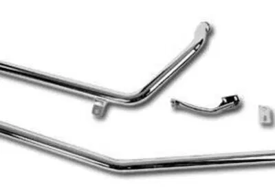 Marmitte Paughco drag pipe Straight Upsweep cromat - Annuncio 9025385