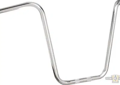 Manubrio Ape Hanger 1" alto 18" Cromato con fosset Khrome Werks - Annuncio 8547980