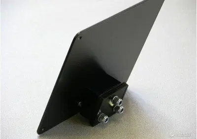 Portatarga inclinato universale nero per targa dal  - Annuncio 8548211