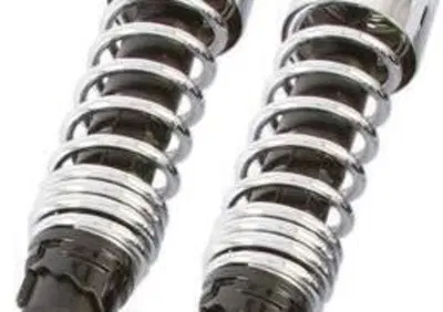 Ammortizzatori 10,5" cromati Burly Slammer per Spo  - Annuncio 8549088