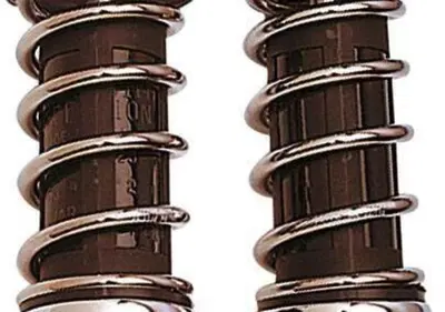 Ammortizzatori 12,5" cromati Progressive Suspensio Progressive Suspension - Annuncio 9024531