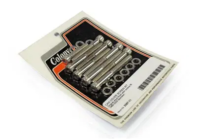 Kit viti cromate coperchio camme per Sportster dal  - Annuncio 9121490