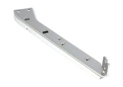 Staffa sinistra supporto borsa/marmitta cromata pe  - Annuncio 9182374