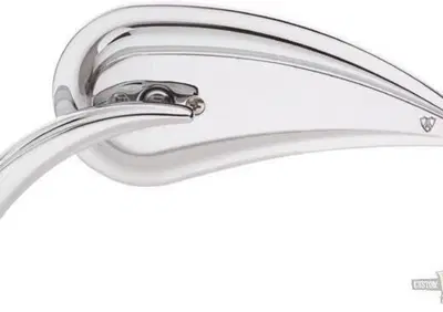 Specchietto Rad 3 cromato a goccia sinistro cromo Arlen Ness - Annuncio 8546720
