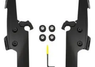 Kit sgancio rapido nero per parabrezza Memphis Fat  - Annuncio 8563828