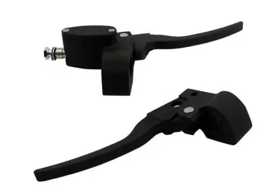 Comandi manubrio Custom neri singolo disco con fri  - Annuncio 8562248