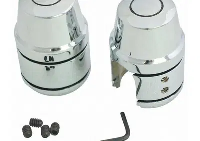 Copri prigionieri ammortizzatori superiori cromo p  - Annuncio 8559932