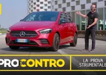 Mercedes Classe B restyling: Pro e Contro. Ecco la nostra prova strumentale e tutti i numeri della pagella [VIDEO]