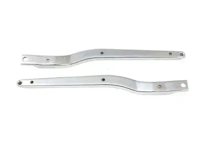 Supporti parafango cromati SENZA fori per frecce p  - Annuncio 9103261