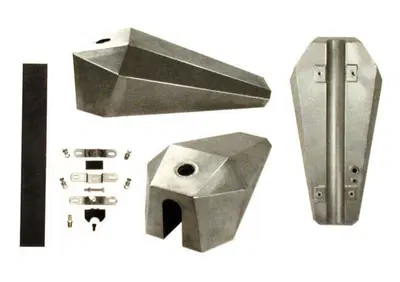 Serbatoio benzina Paughco Coffin High Tunnel 4 gal - Annuncio 8550672