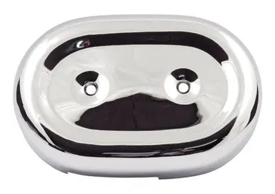 Coperchio filtro aria cromato ovale liscio per Spo  - Annuncio 8828406