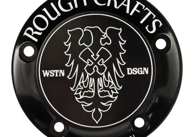 Point Cover nero Per Dyna, Softail e Touring ​​​​​ Rough Crafts - Annuncio 8553827