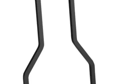 Schienalino Sissy Bar Medio 28 cm nero largo 25 cm Drag Specialties - Annuncio 9036730