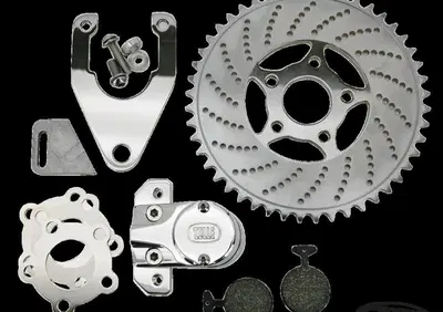 Corona frenante drilled TOLLE 48 denti lucidato To  - Annuncio 8554667