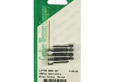 Kit viti blocchetti punterie cromate per Sportster  - Annuncio 8827915