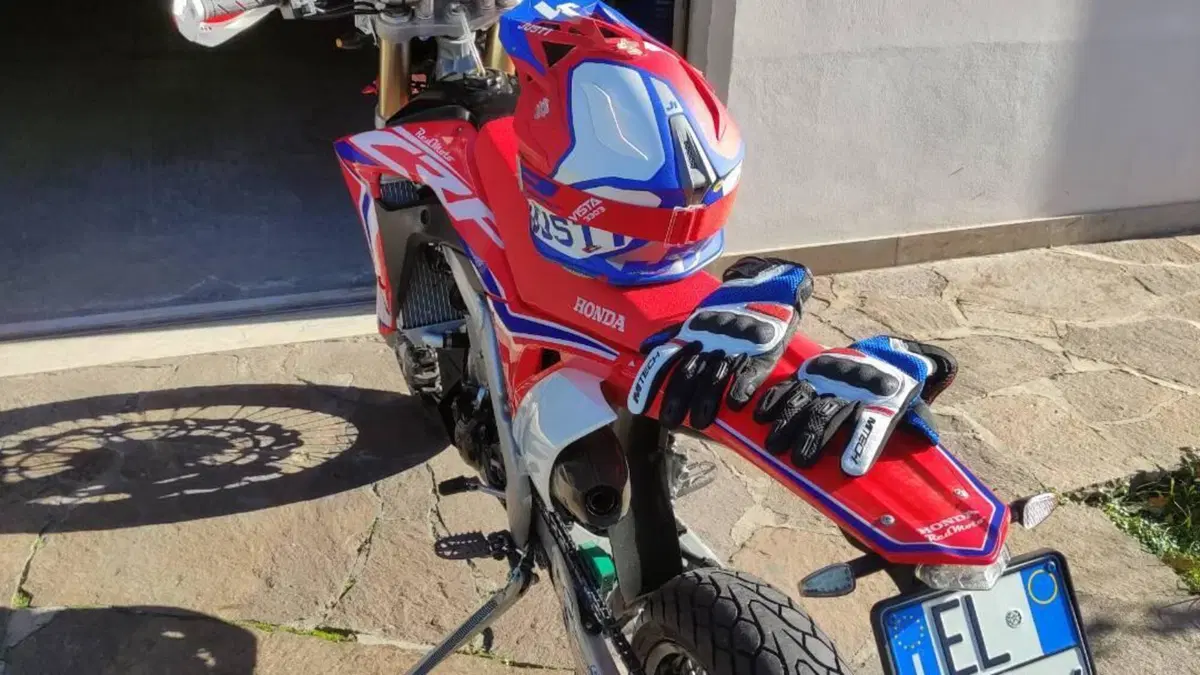 Honda CRF 450RX Supermoto (2018)  (5)