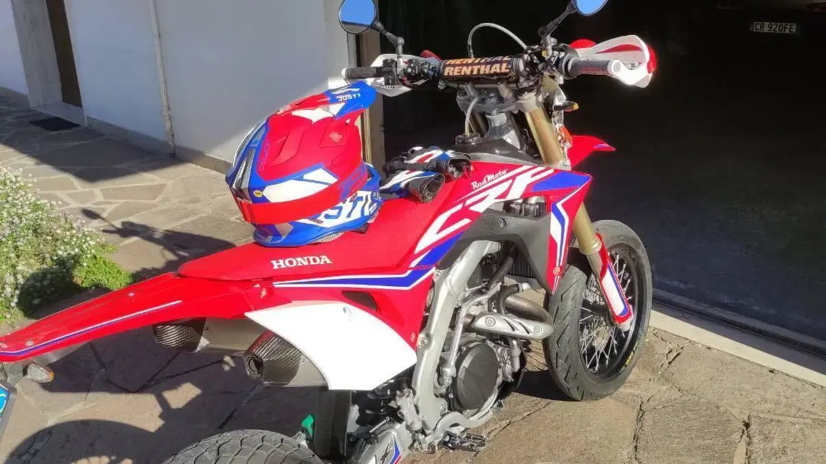 Honda CRF 450RX Supermoto (2018)  (6)