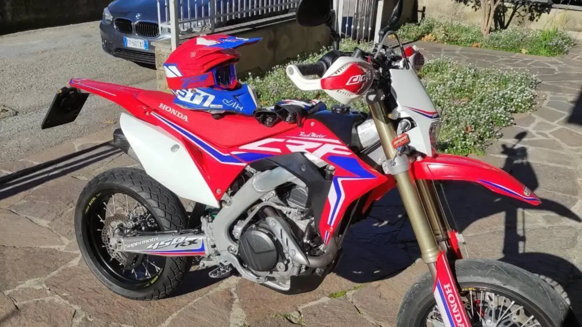 Honda CRF 450RX Supermoto (2018)  (2)
